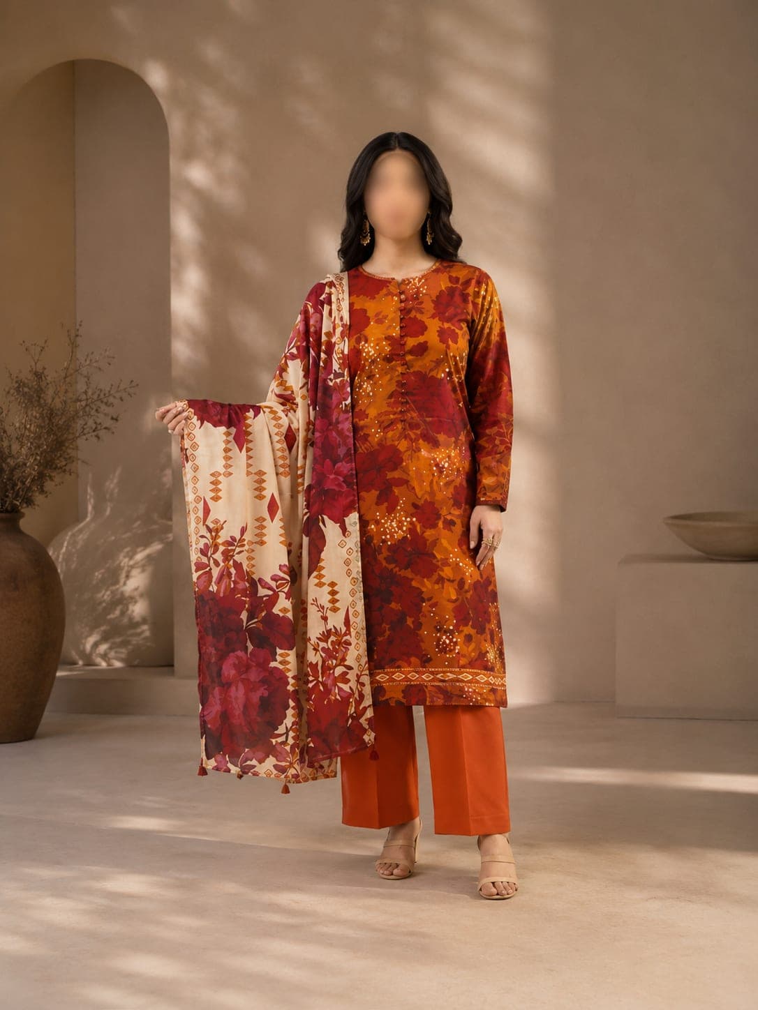 Amber Sequin Unstitched Three Piece, unstitched 3-piece lawn suit Pakistan